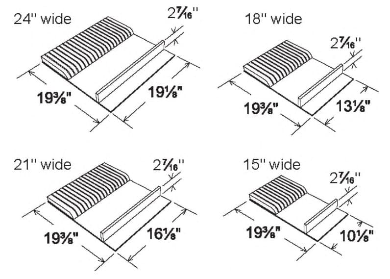 B24-KBK - Base 24 W/Knife Block
