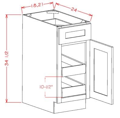 Casselberry Antique White - B182RS