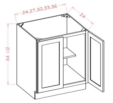 Shaker Antique White - B30FH