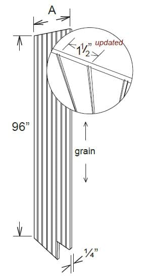 BTEP1296 - Tall End Beaded Panel {l}