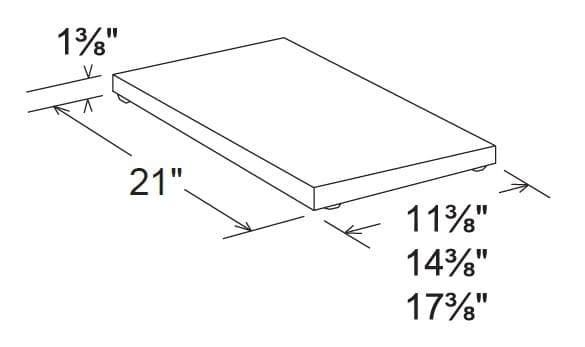 CBDK21 - Cutting Board Kit 21