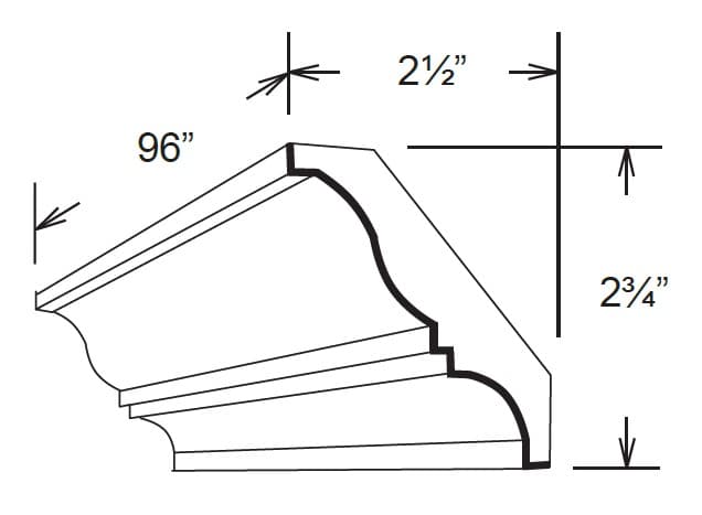 CCM8 - Ceiling Crown Molding
