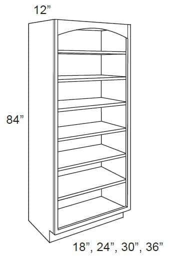 FBS368412 - Furniture Book Shelf
