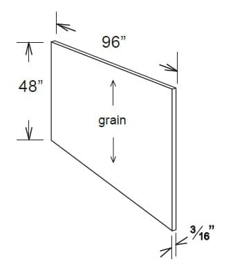 FP9648 - Finished Panel 96 X 48