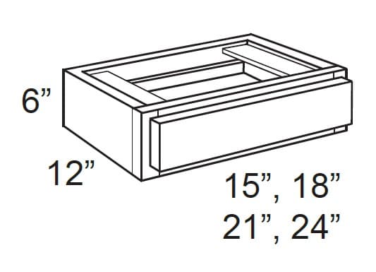 FWD2406 - Wall Furniture Drawer 24" X 6"