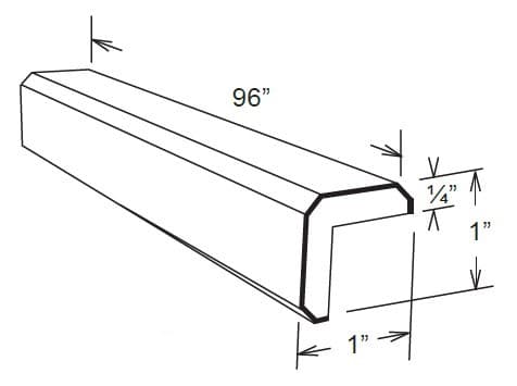 OCM8 - Outside Corner Molding