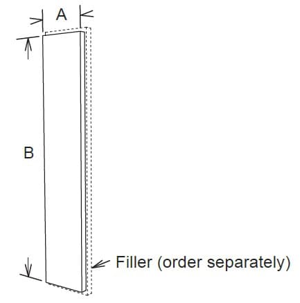 OVF636 - Overlay Filler 6" {shipped loose}