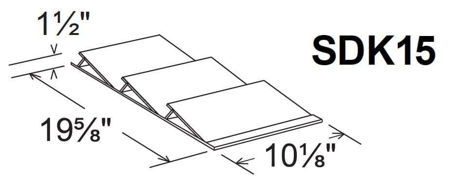 SDK15 - Spice Drawer Insert Kit 15