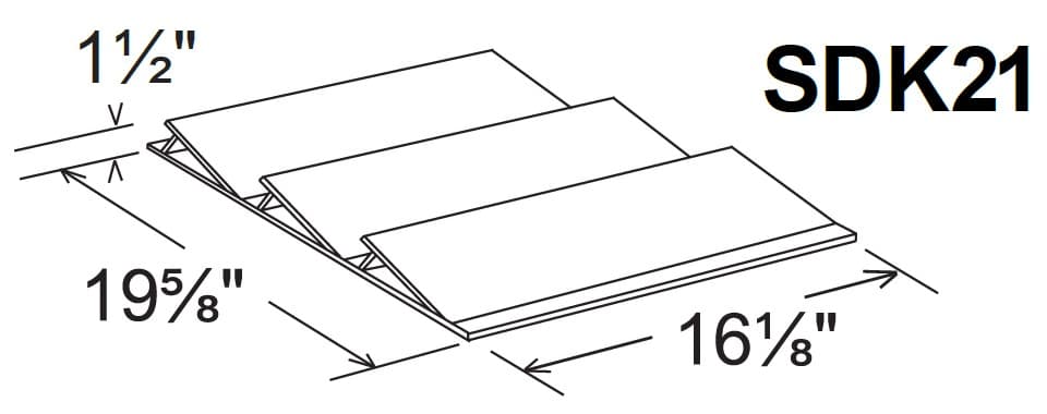 SDK21 - Spice Drawer Insert Kit 21