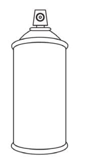 Shaker White - Spray Paint