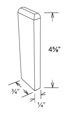 TKCAP - Toe Kick Cap