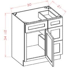 Shaker Dove - V3021DR