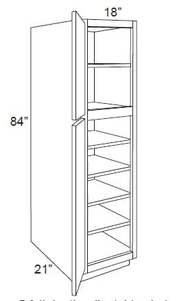 VLC188421 - Vanitiy Linen Cabinet