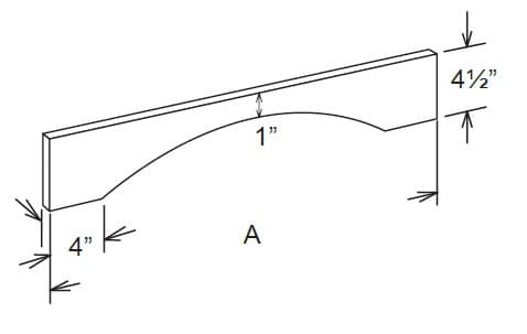 VSH36 - Shaker Valance