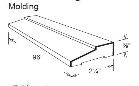 WC8 - Window Casing Molding