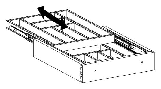WTCD15 - 2-Tier Wood Cutlery Tray Kit 15