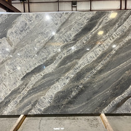 Elegant Grey Quartzite-Full Slab